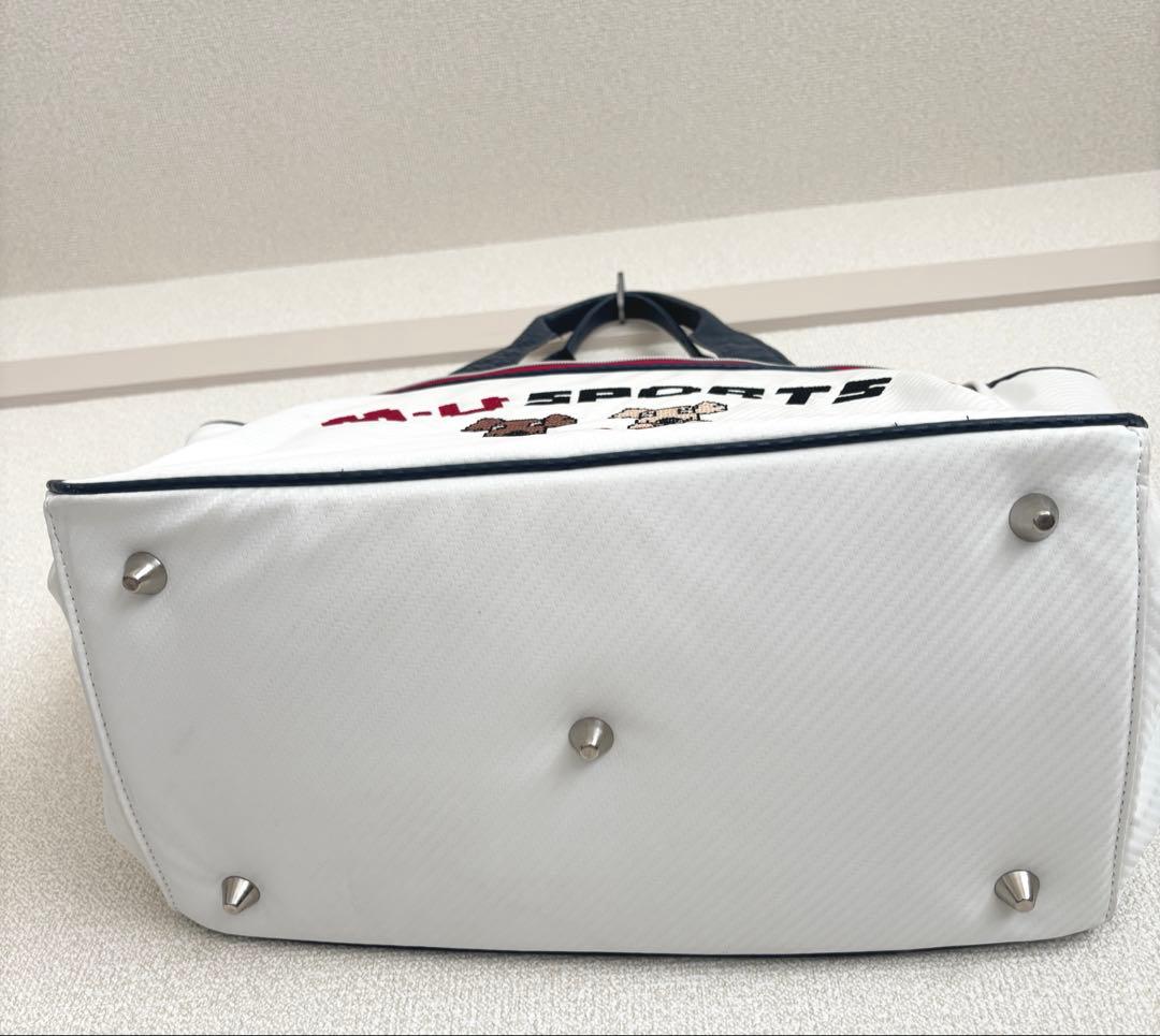 MUスポーツ　ロッカーバッグ　ゴルフバッグ　ボストンバック　刺繡ロゴ　ゴルフ