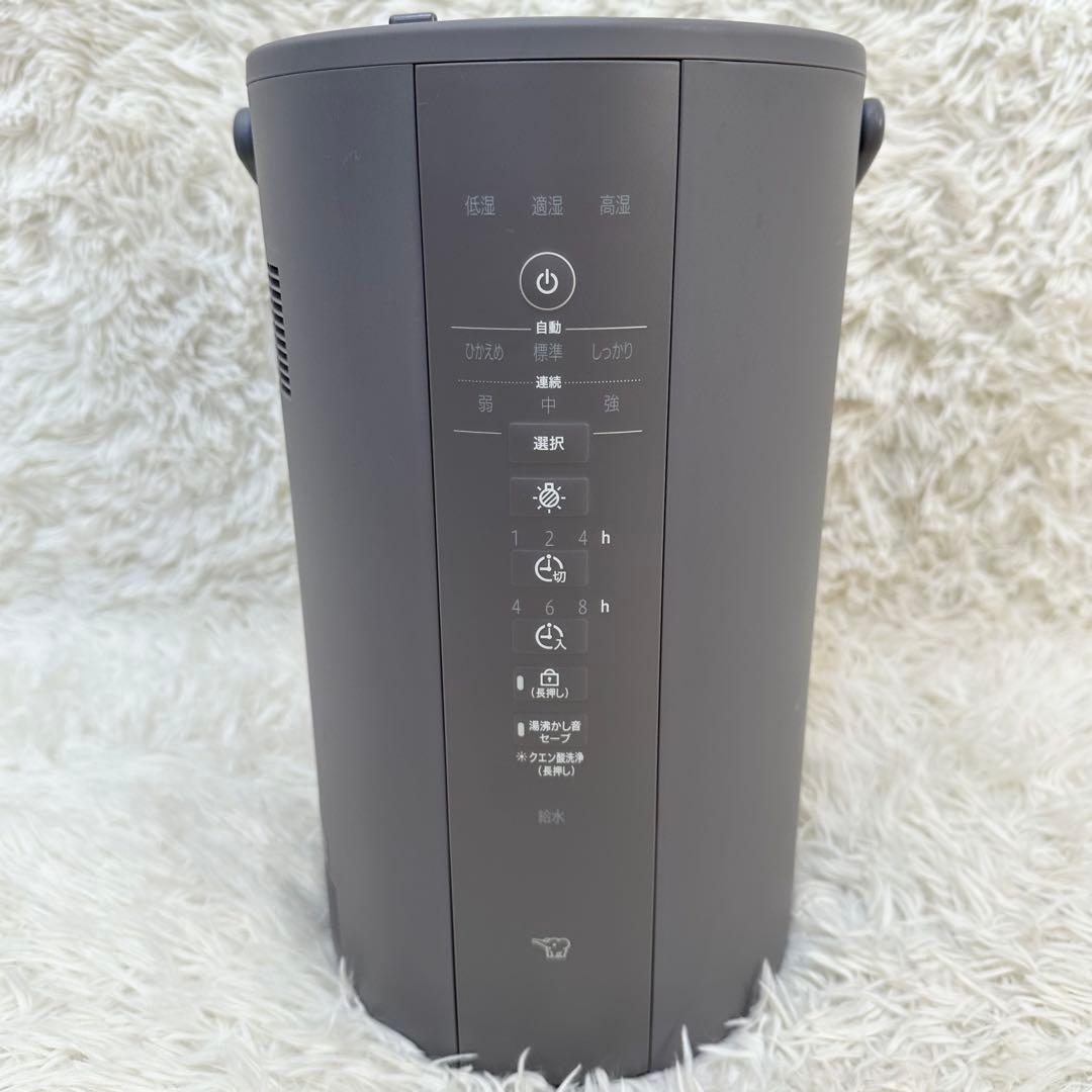 【極美品】象印 スチーム式 加湿器 EE-DE50 グレー 2024年製