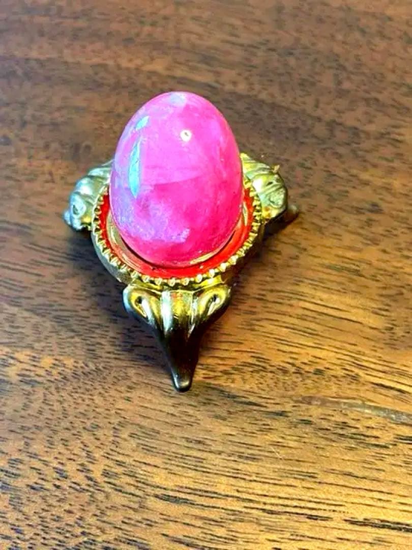 スイートホーム鉱山　インカローズ　ロードクロサイト　エッグ型　天然石　水晶　貴石