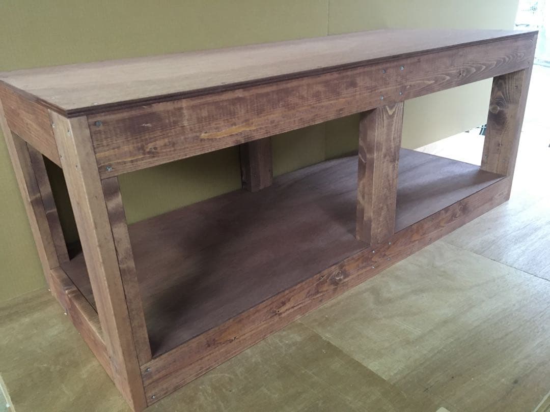 水槽台120×60用　補強柱付