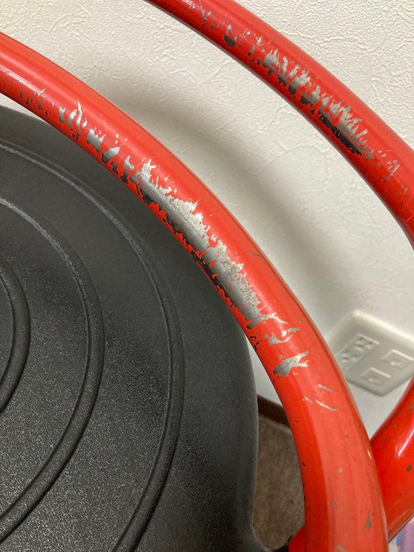 【直接取引限定】チトセ　カンティレバー スツール チェア 4脚　昭和レトロ