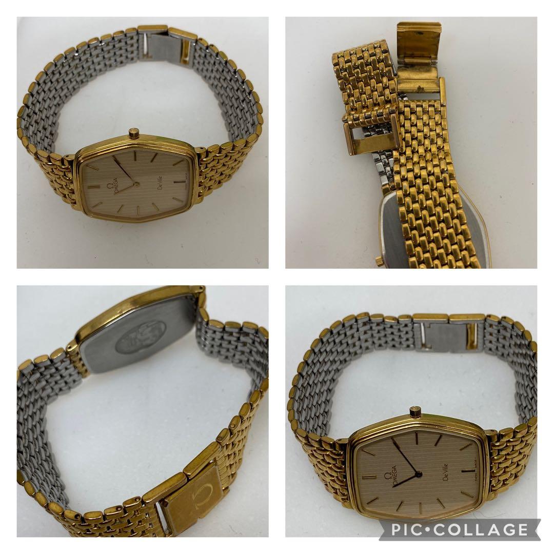 タ*カ様 3-1575 OMEGA De Ville 1377 ゴールド 時計