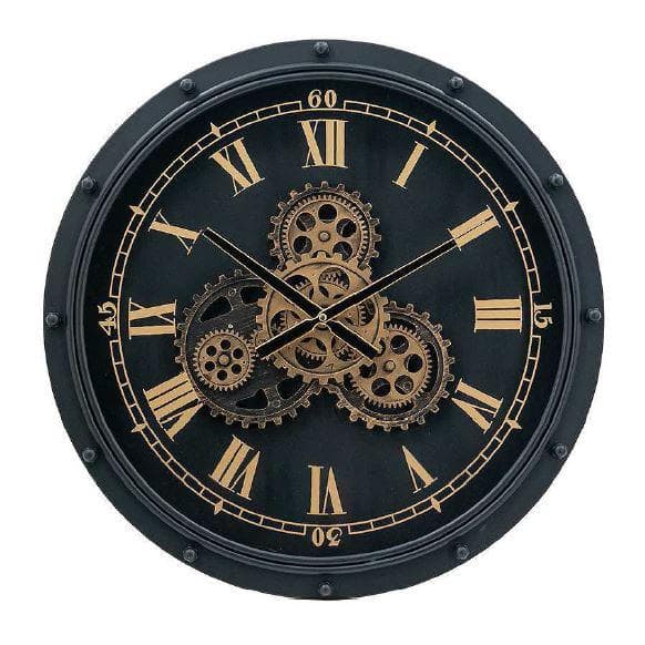 壁掛け時計 ウォールクロック 歯車 モダン クラシック 85327WC