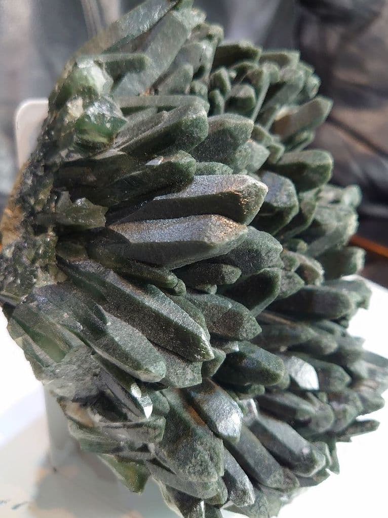 龍神の水晶✧超希少ヒンドゥーグリーン緑水晶クラスター✺Ganesh Himal