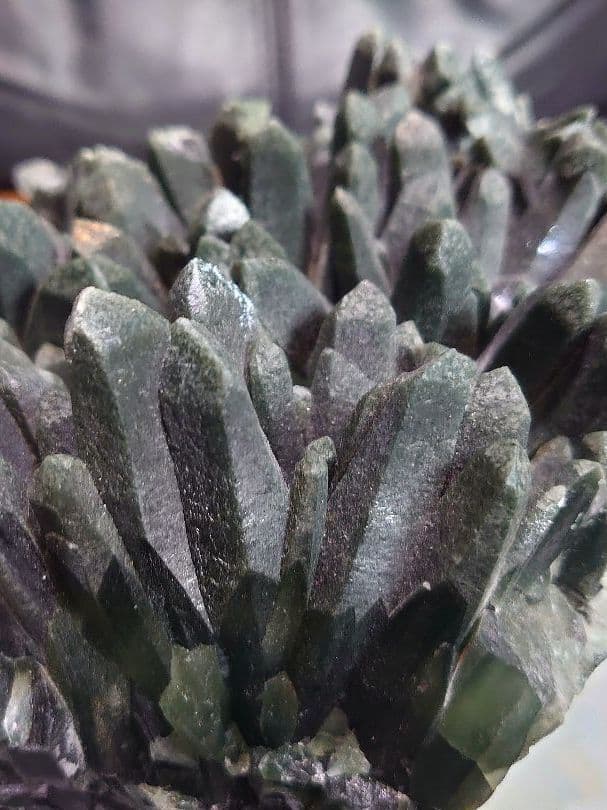 龍神の水晶✧超希少ヒンドゥーグリーン緑水晶クラスター✺Ganesh Himal