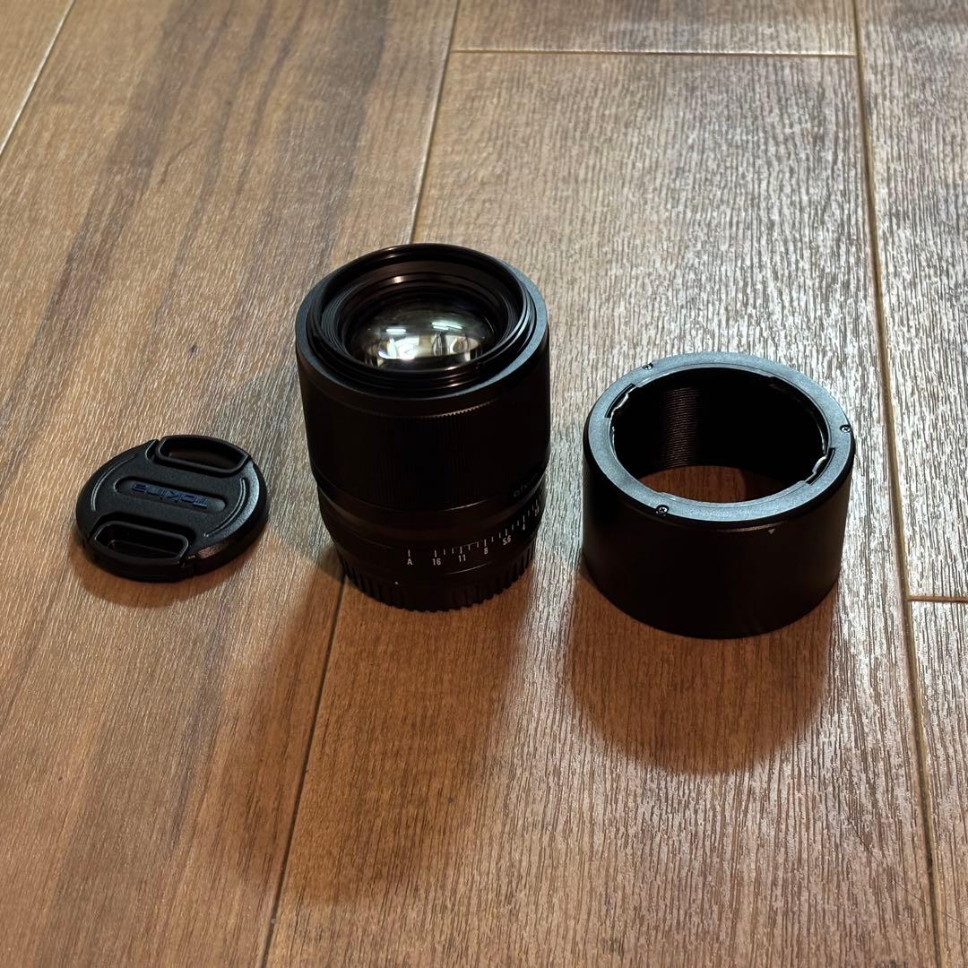 Tokina atx-m 56mm f1.4 単焦点レンズ eマウント