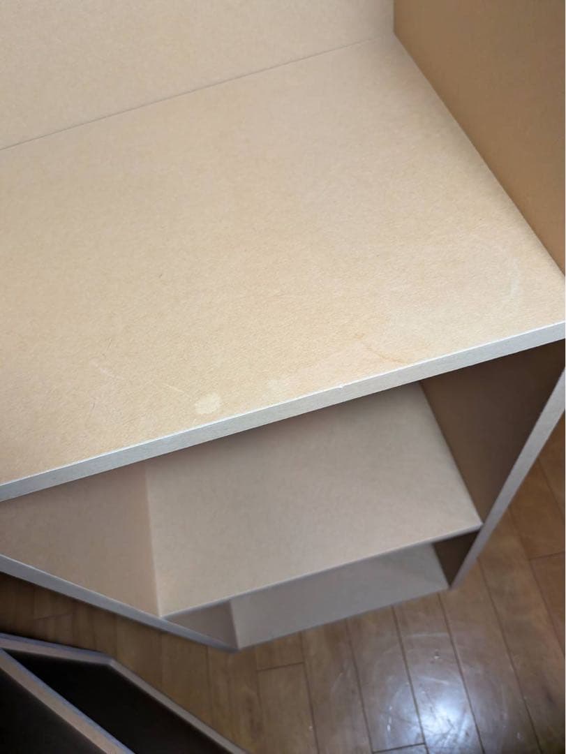 ■送料込■無印良品 MUJI パルプボードボックス 2 3段 棚 シェル廃盤家具