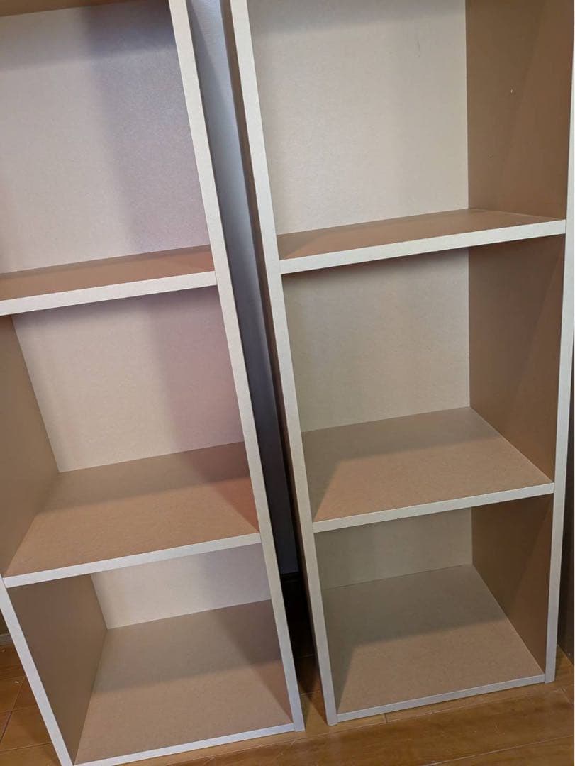 ■送料込■無印良品 MUJI パルプボードボックス 2 3段 棚 シェル廃盤家具