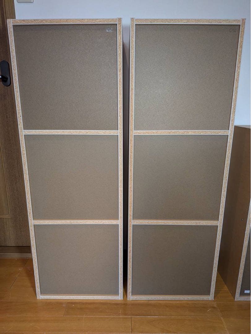 ■送料込■無印良品 MUJI パルプボードボックス 2 3段 棚 シェル廃盤家具