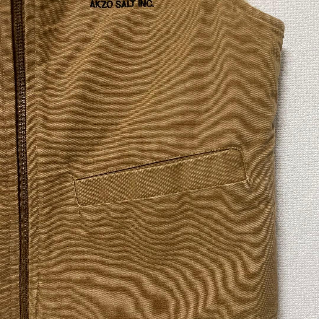 80s USA製 Carhartt × AKZO SALT INC.ダックベスト