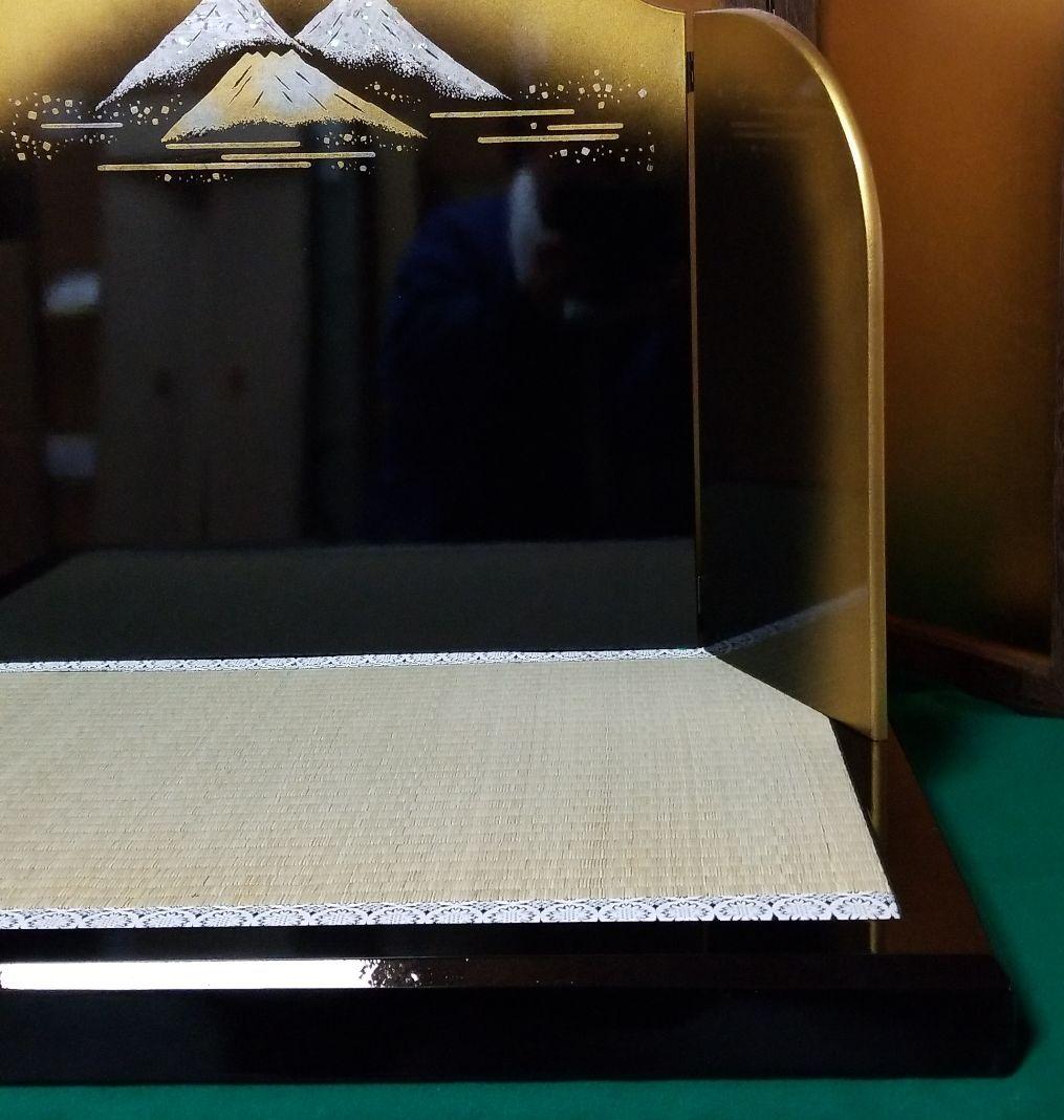 五月人形用　台と屏風のセット　18号