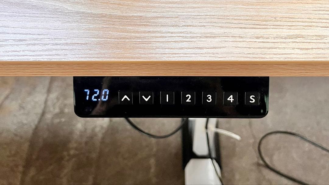 ① 【中古】オフィスコム 昇降デスク 電動式 W1000 SM‐7167601