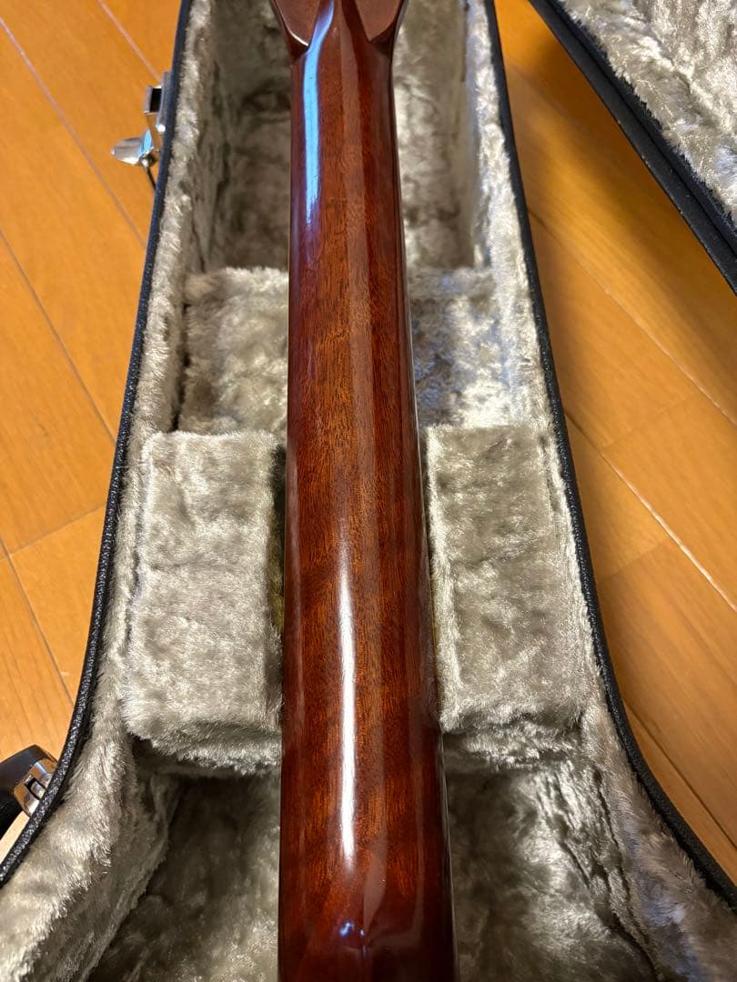 Morris W-50 単板トップ アコースティックギター 専用ハードケース付