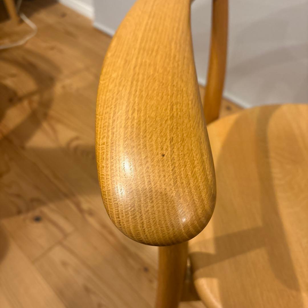 ［かつぼん］飛騨産業　クレセント　SG261A天然木　ダイニングチェア