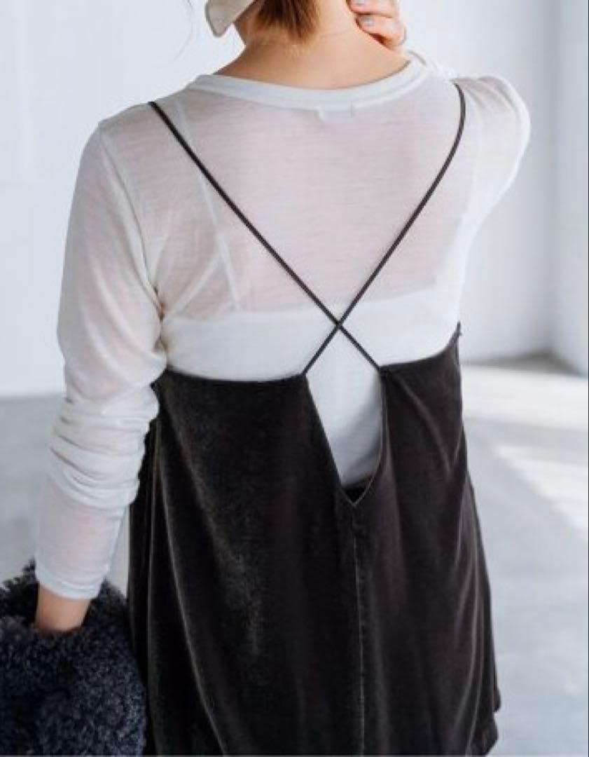 2024 イエナ Silk Mix ベルベット キャミソール