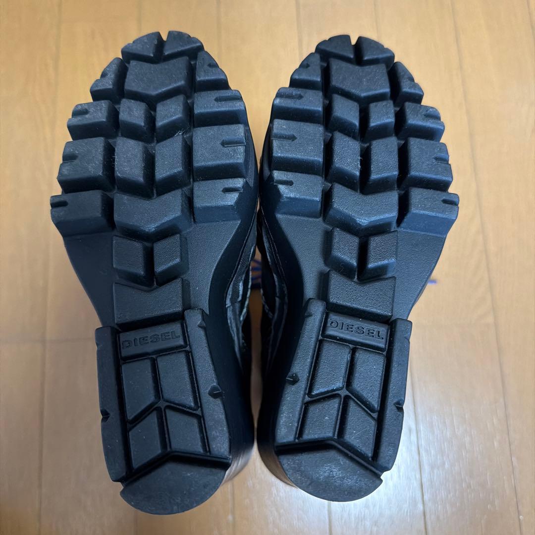 DIESELハイヒールブーツ ブラック 38サイズ　24.5センチ