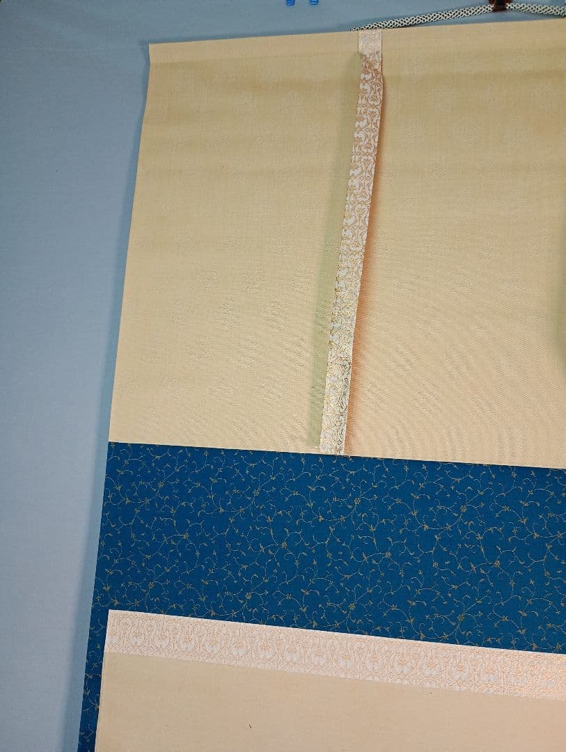 【茶道具】相国寺管長 梵王山主 有馬頼底和尚筆『無一物』　横書　金閣寺　軸Ｃ4