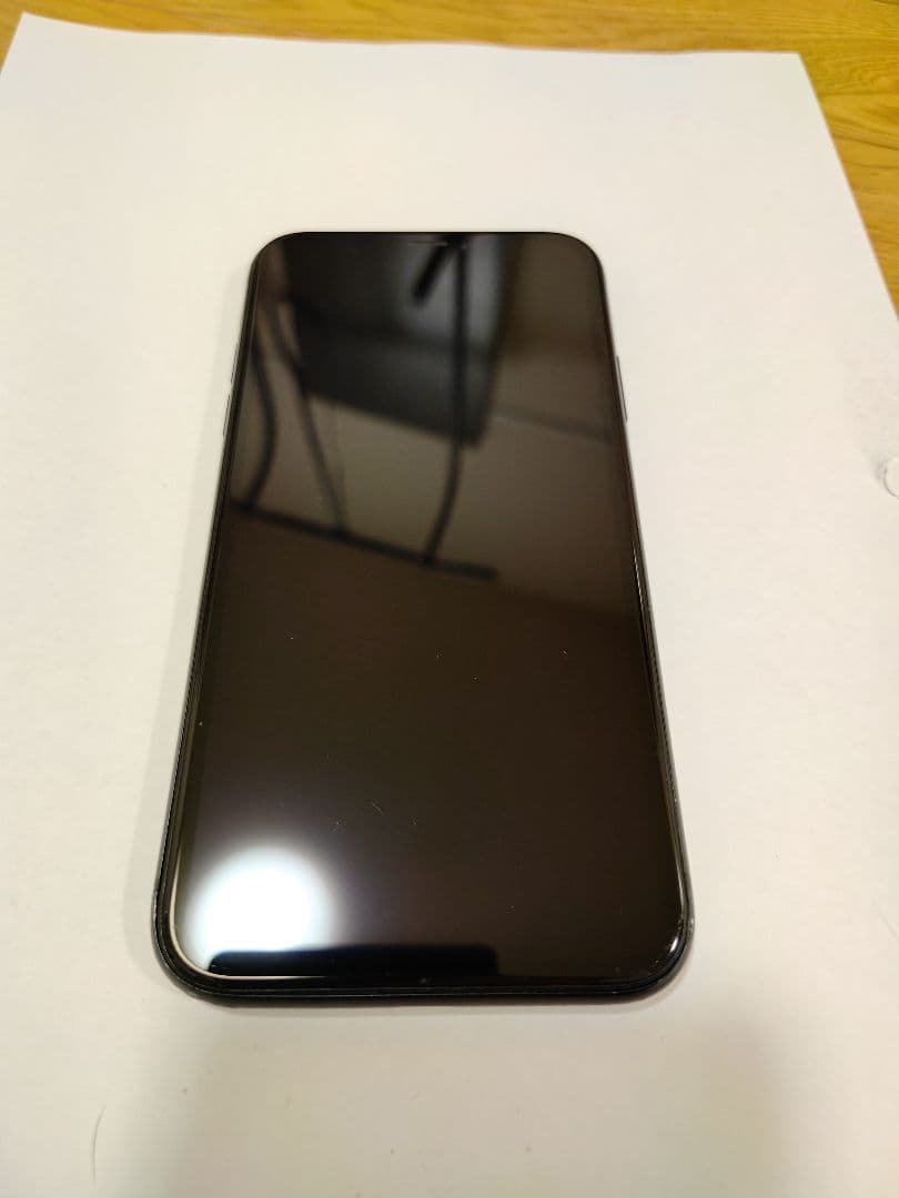 iPhone XR Black 64GB SIMフリー 背面割れ 動作確認済