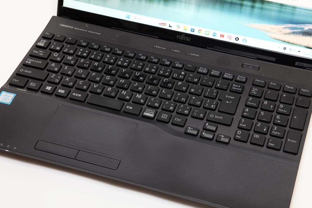 【Office／DVDドライブ／SSD／設定済】FUJITSU LIFEBOOK