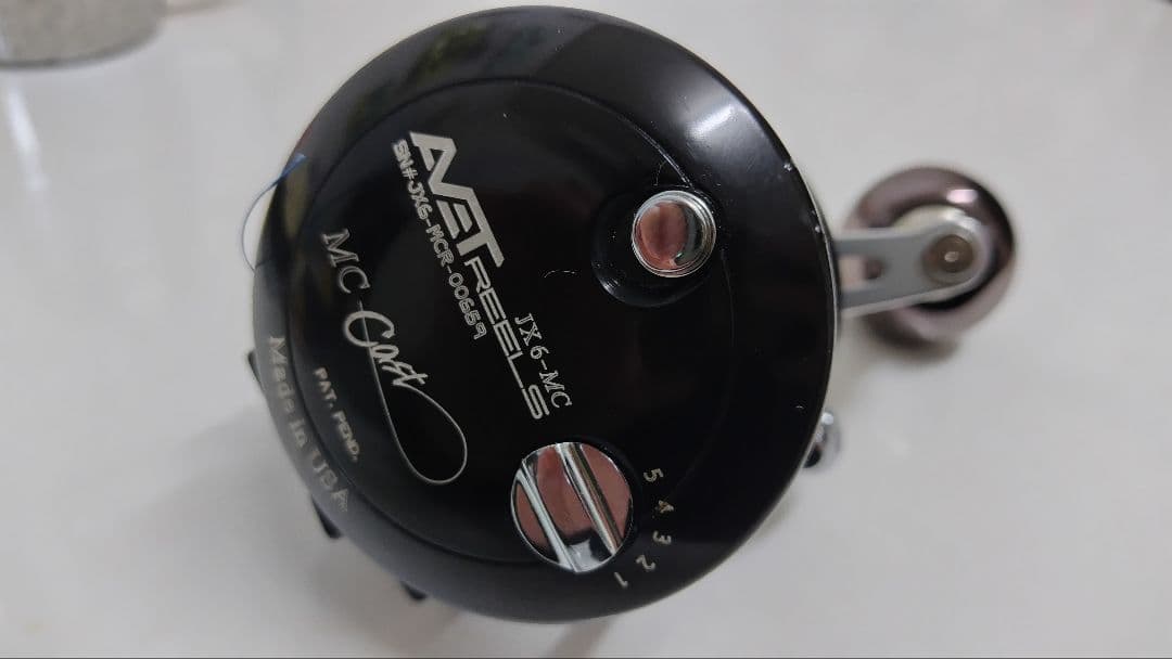 アベット　JX 6 MC リブレノブ付き　右巻き　美品