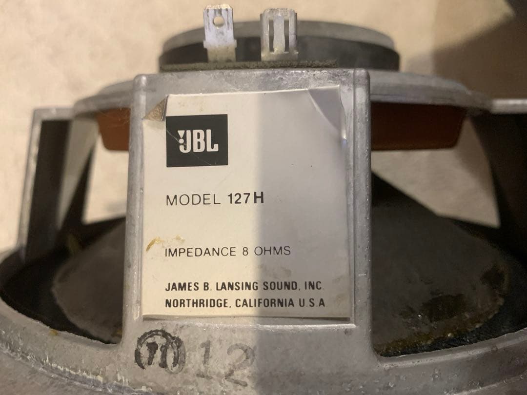 スピーカー・ウーファー jbl 127h