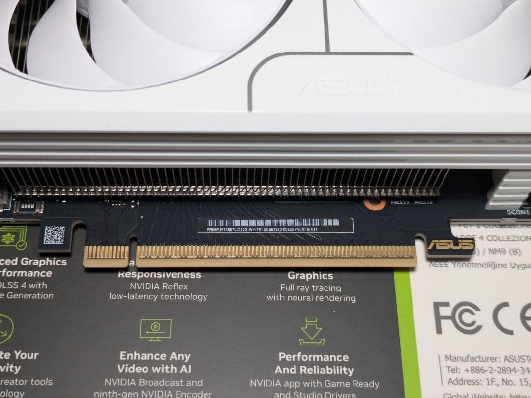 ミ*プ様 ASUS GeForce PRIME RTX5070 OC 12GB