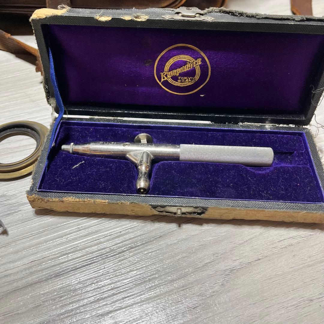 メ*】様 アンティーク　木製カメラ