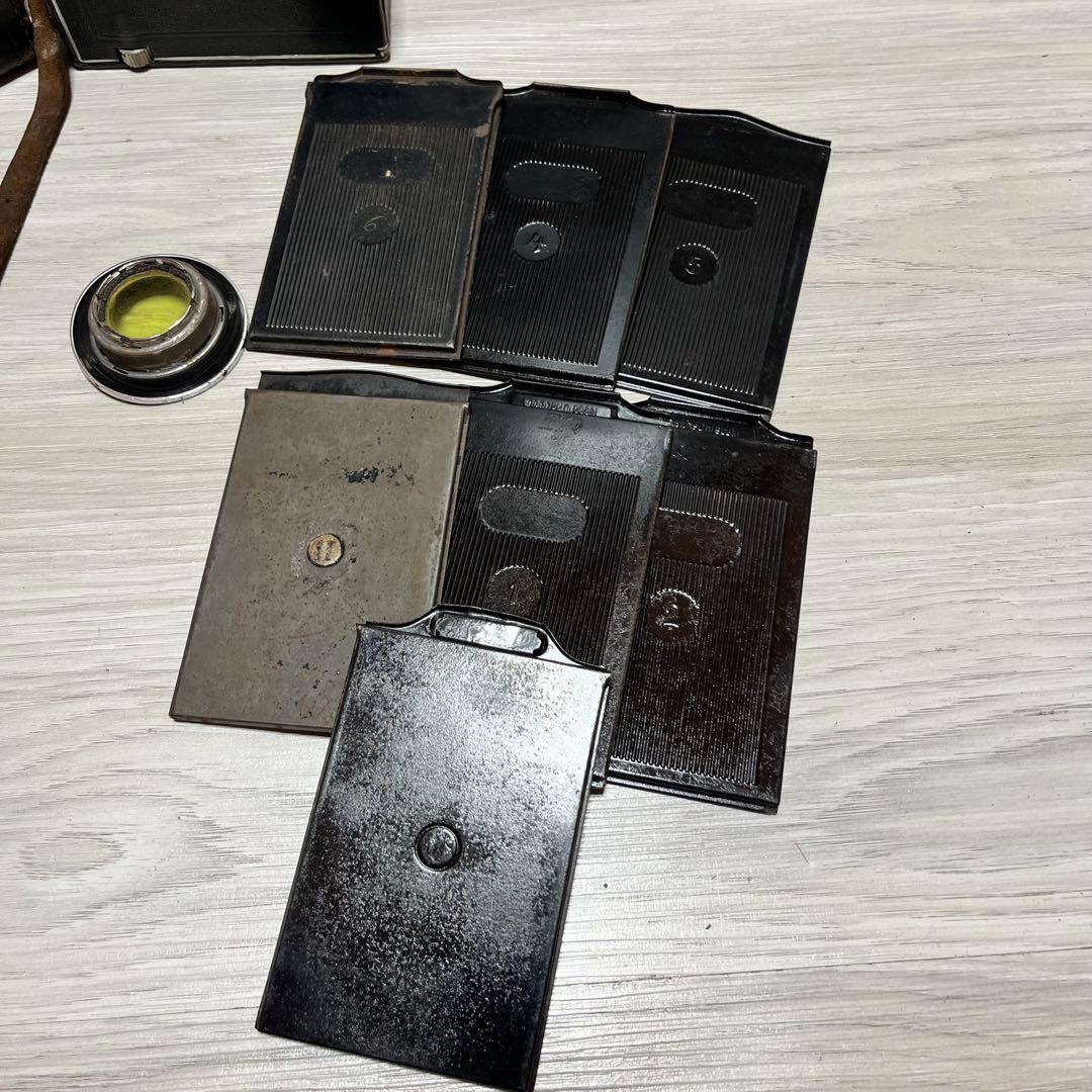 メ*】様 アンティーク　木製カメラ