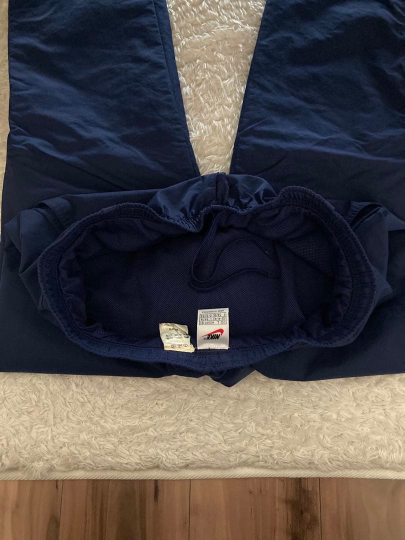 OLD NIKE ナイキ　SET UP セットアップ　ナイロン　刺繍ロゴ　銀タグ