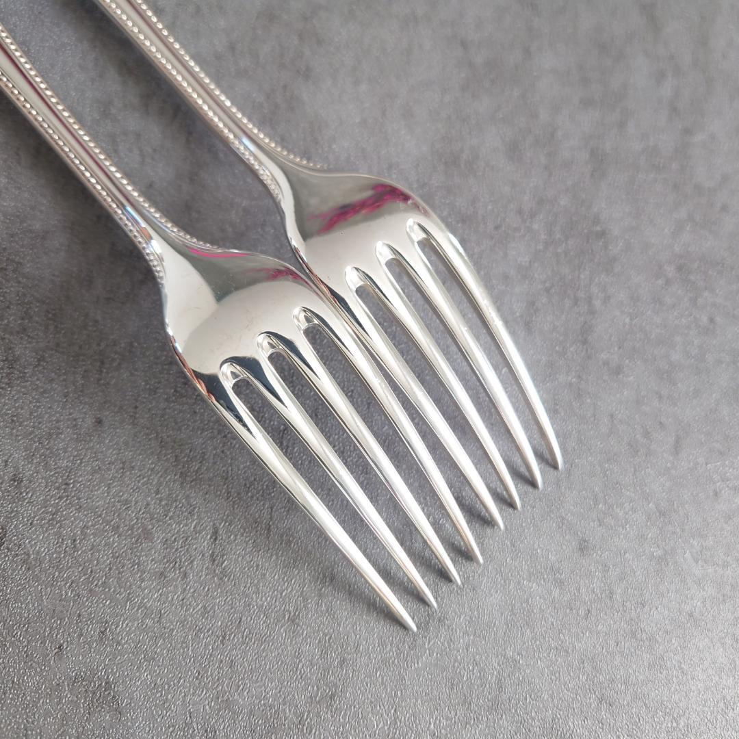 希少 美品 クリストフル パール スタンダードフォーク 2点