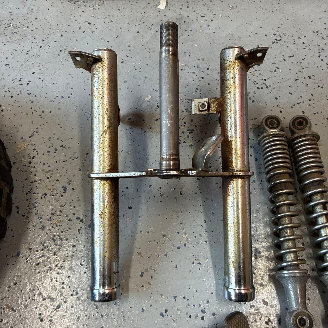 モンキーパーツ　いろいろ　Z50J LTD 初代シルバーメッキ