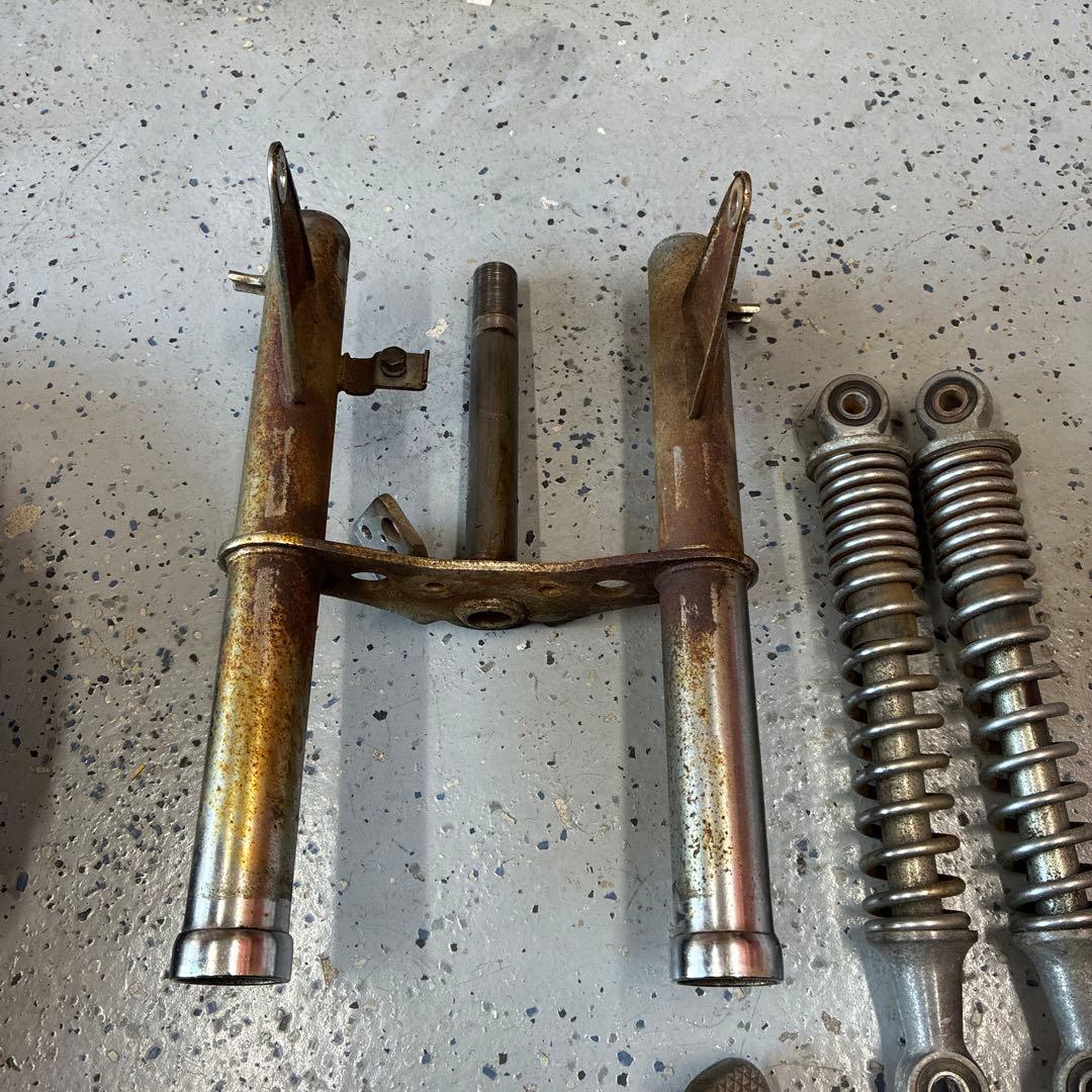 モンキーパーツ　いろいろ　Z50J LTD 初代シルバーメッキ