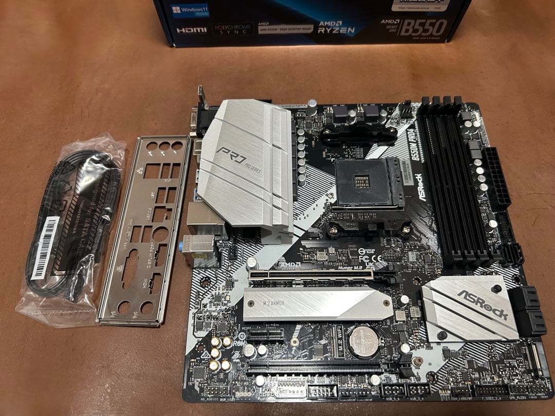 ASRock Micro ATX マザーボード B550M Pro4