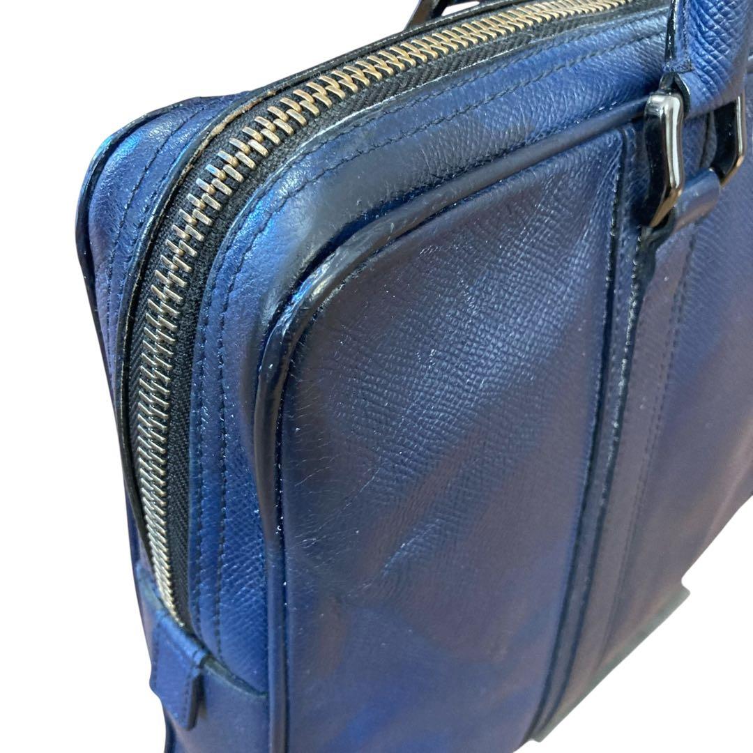 Burberry ビジネスバッグ　ブリーフケース A4収納可能 リペア品