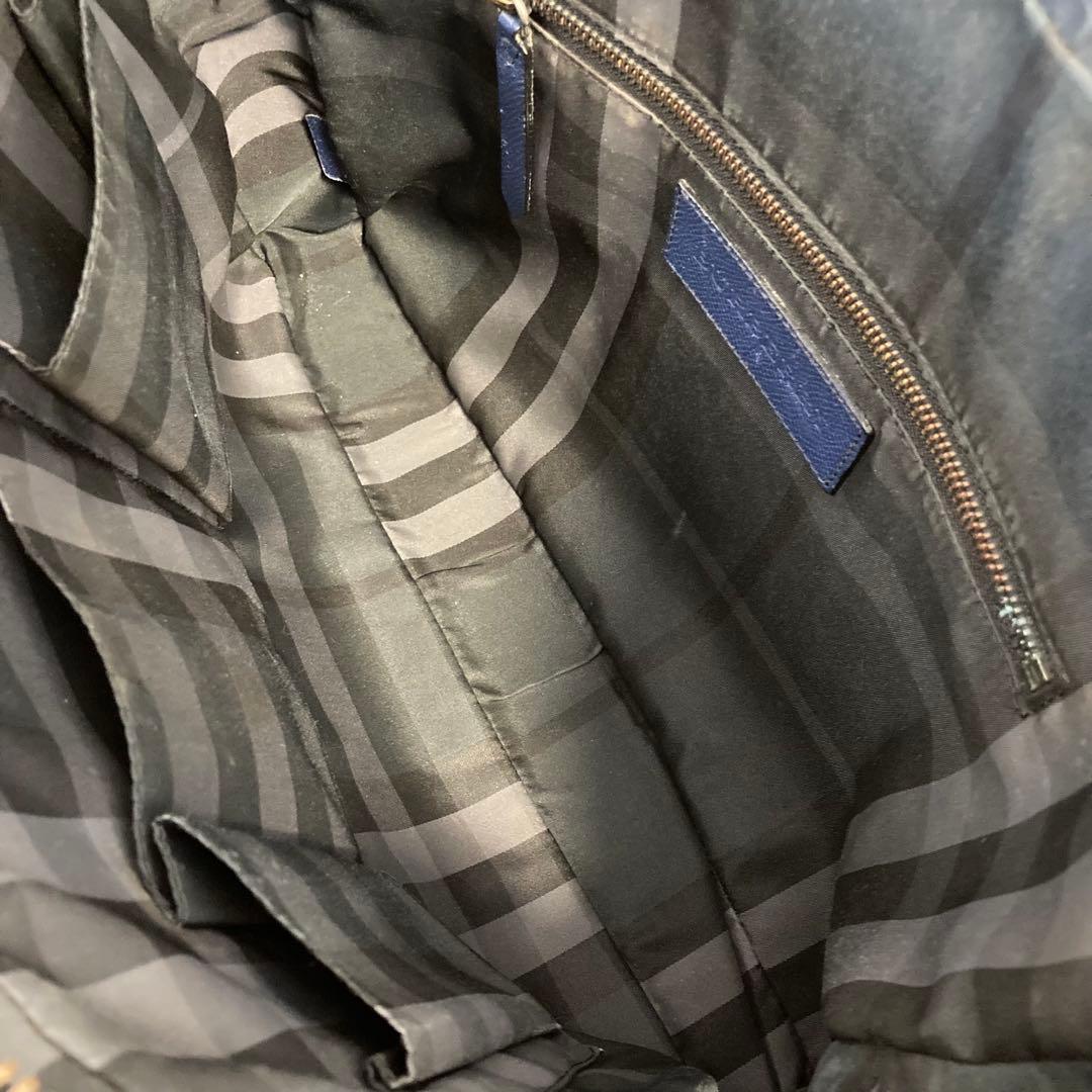 Burberry ビジネスバッグ　ブリーフケース A4収納可能 リペア品
