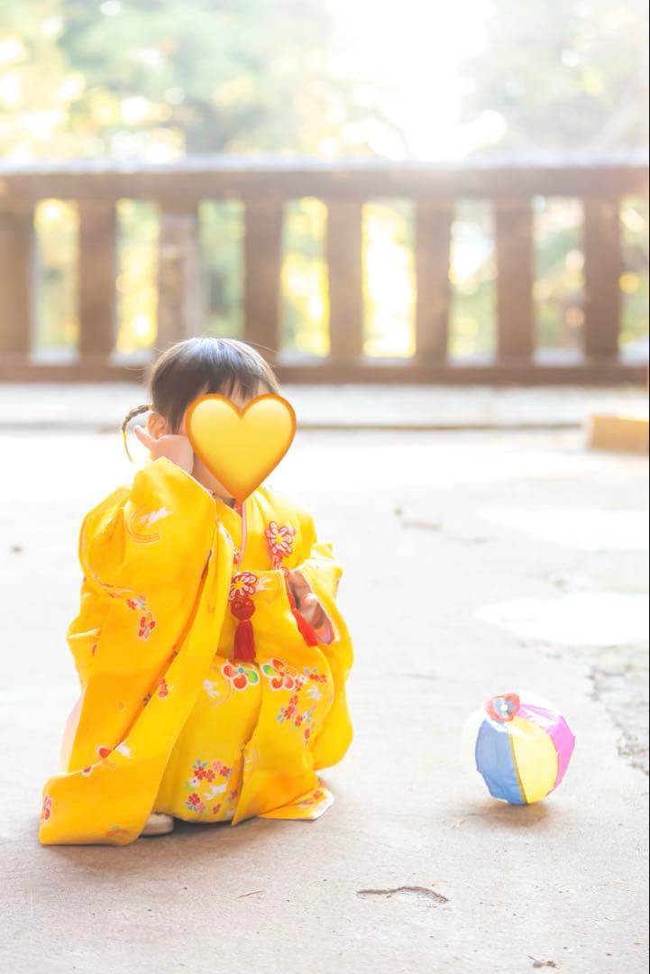 クリーニング済み！ 七五三着物被布