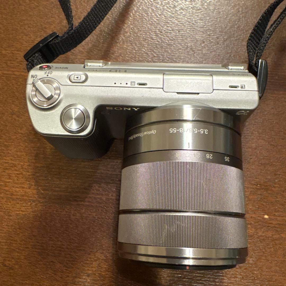 SONY NEX-5 ミラーレスカメラ E 18-55mmレンズ付き