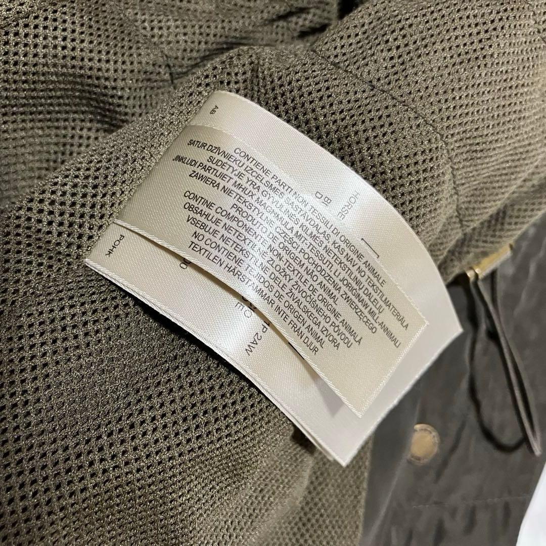 BURBERRY BRIT バーバリーブリット ナイロンコート カーキ