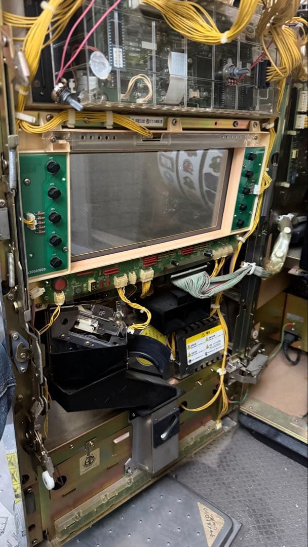 スズキ パチスロ 初代吉宗 実機 4号機 悪代官パネル 機