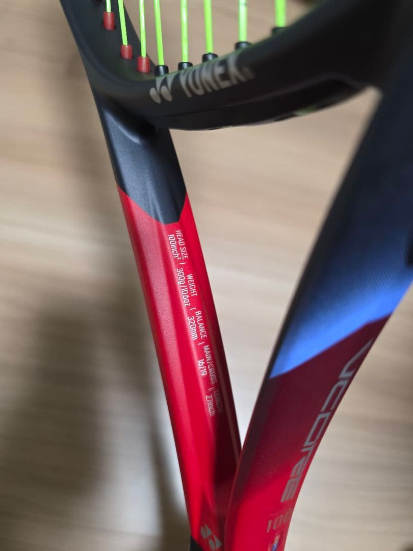 国内正規品 ヨネックス VCORE 100 グリップサイズ3