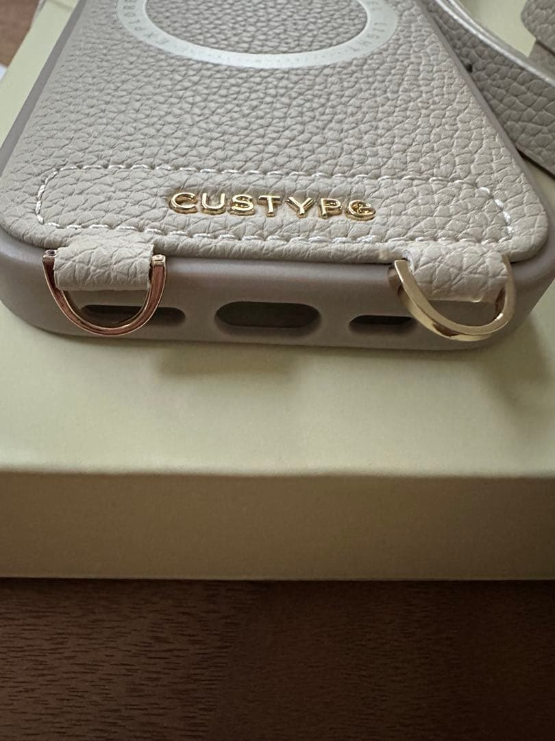 新品！CUSTYPE カスタイプ◆ハート型ポーチ付iPhone17対応ケース