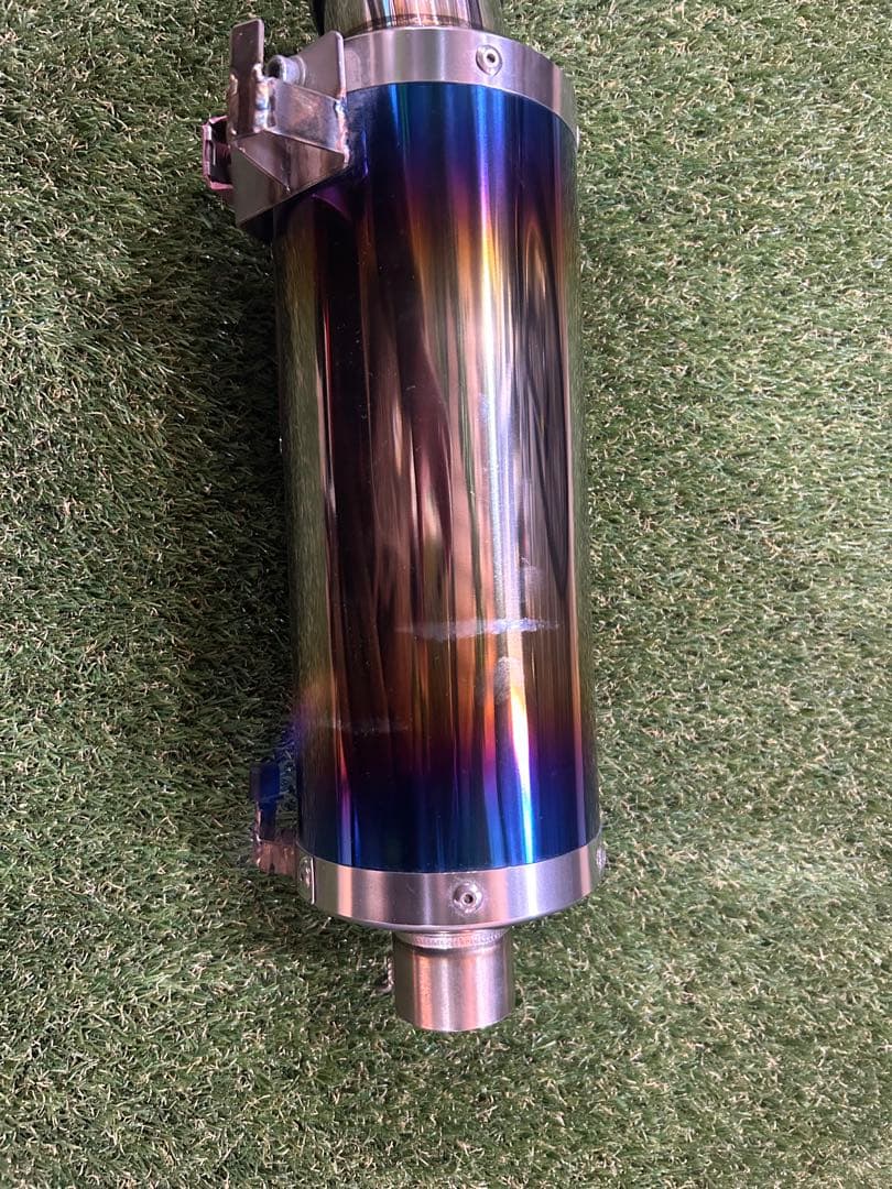 モンキー125 OUT EX JB03 ステンレスチタングラデーションサイレンサ