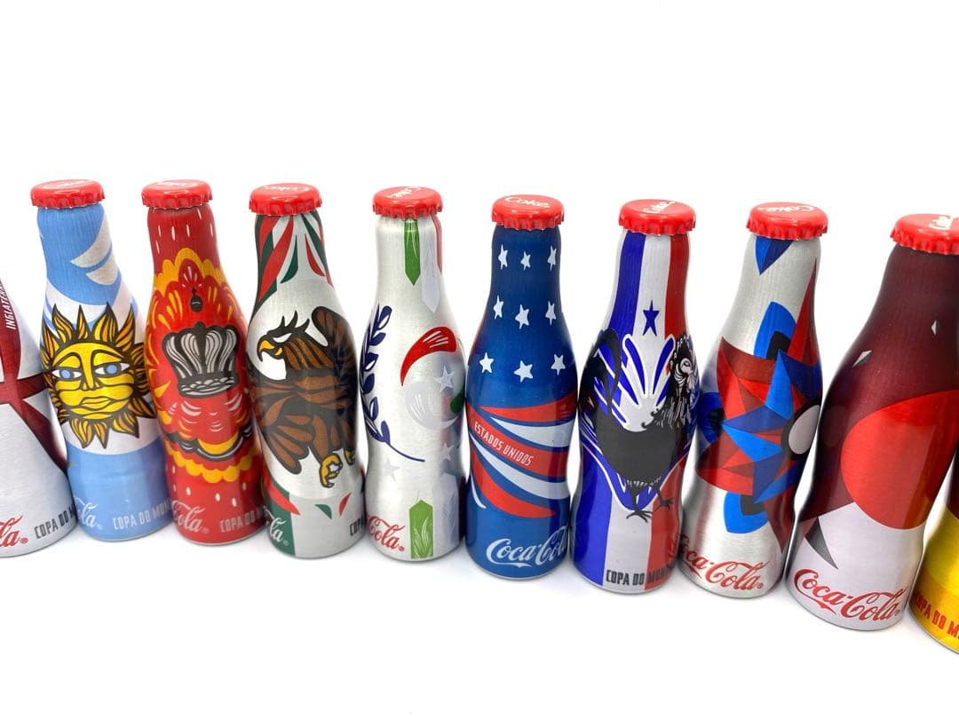 海外限定　コカコーラ　ミニボトル　2014年ブラジル　ワールドカップ