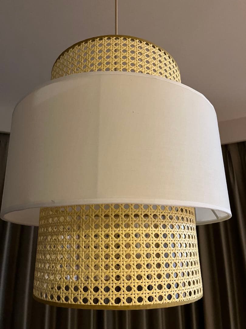 藤編 ペンダントライト Mサイズ