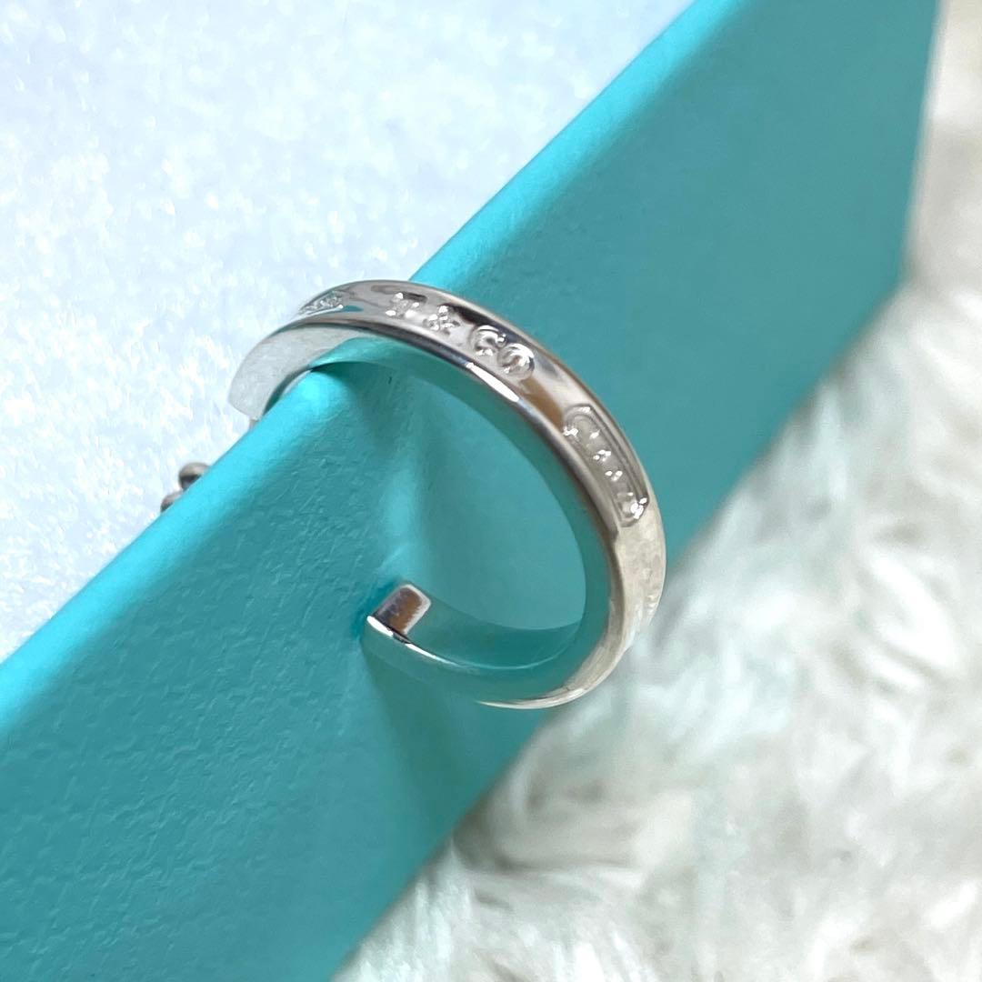 ティファニー　ナローフープピアス片耳　メンズ/レディース　925