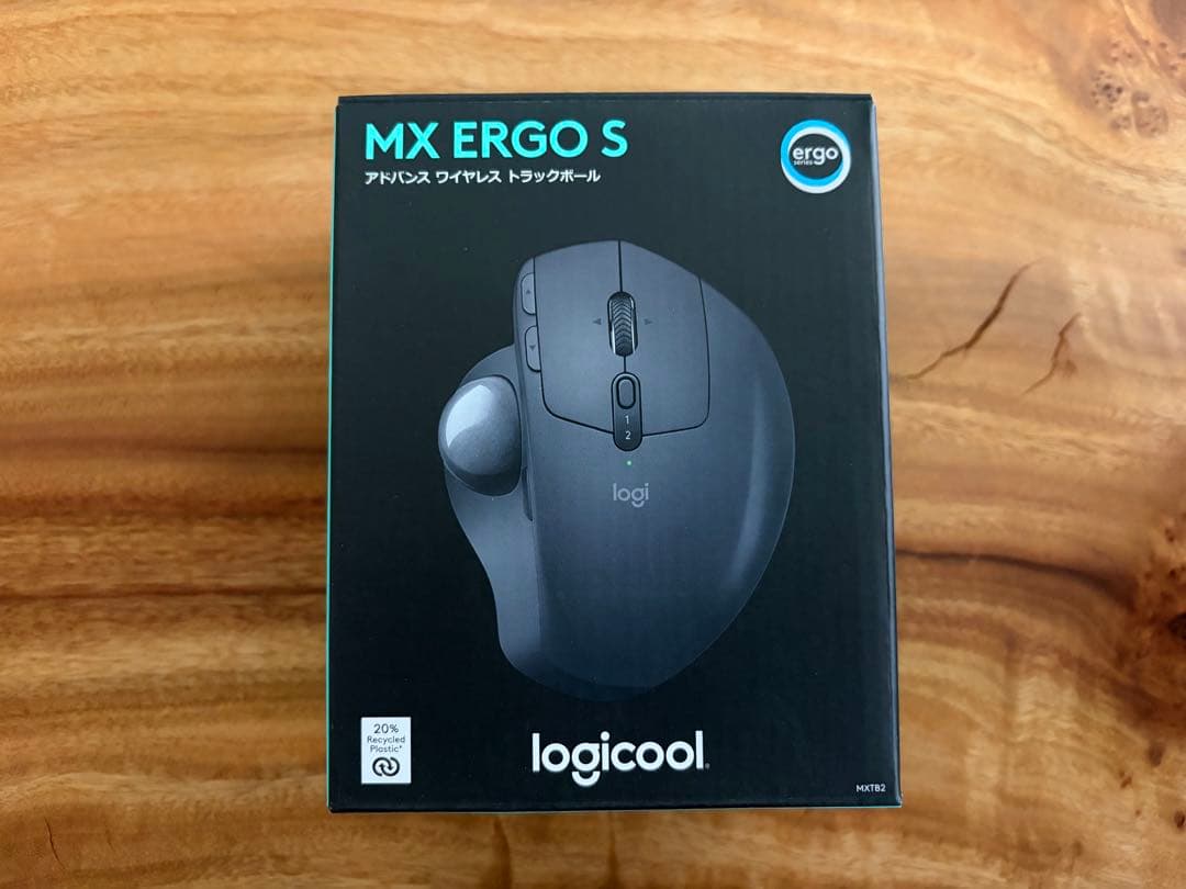 【チャンプ】logicool MX ERGO S トラックボール本体