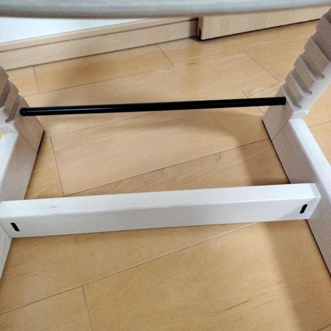 シリアル6　ストッケ トリップトラップ　背もたれ&ベビーガード&トレイ付