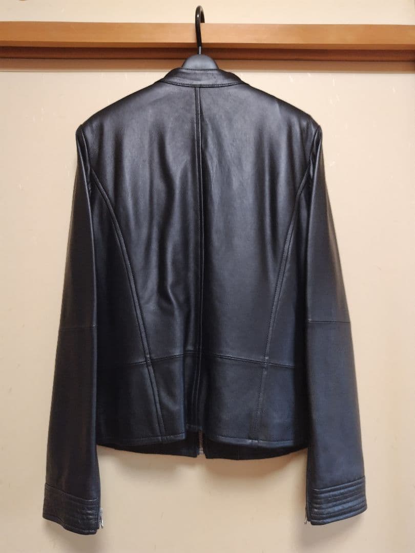 Posh Alma　ポッシュアロマ　ラムレザーライダースジャケット