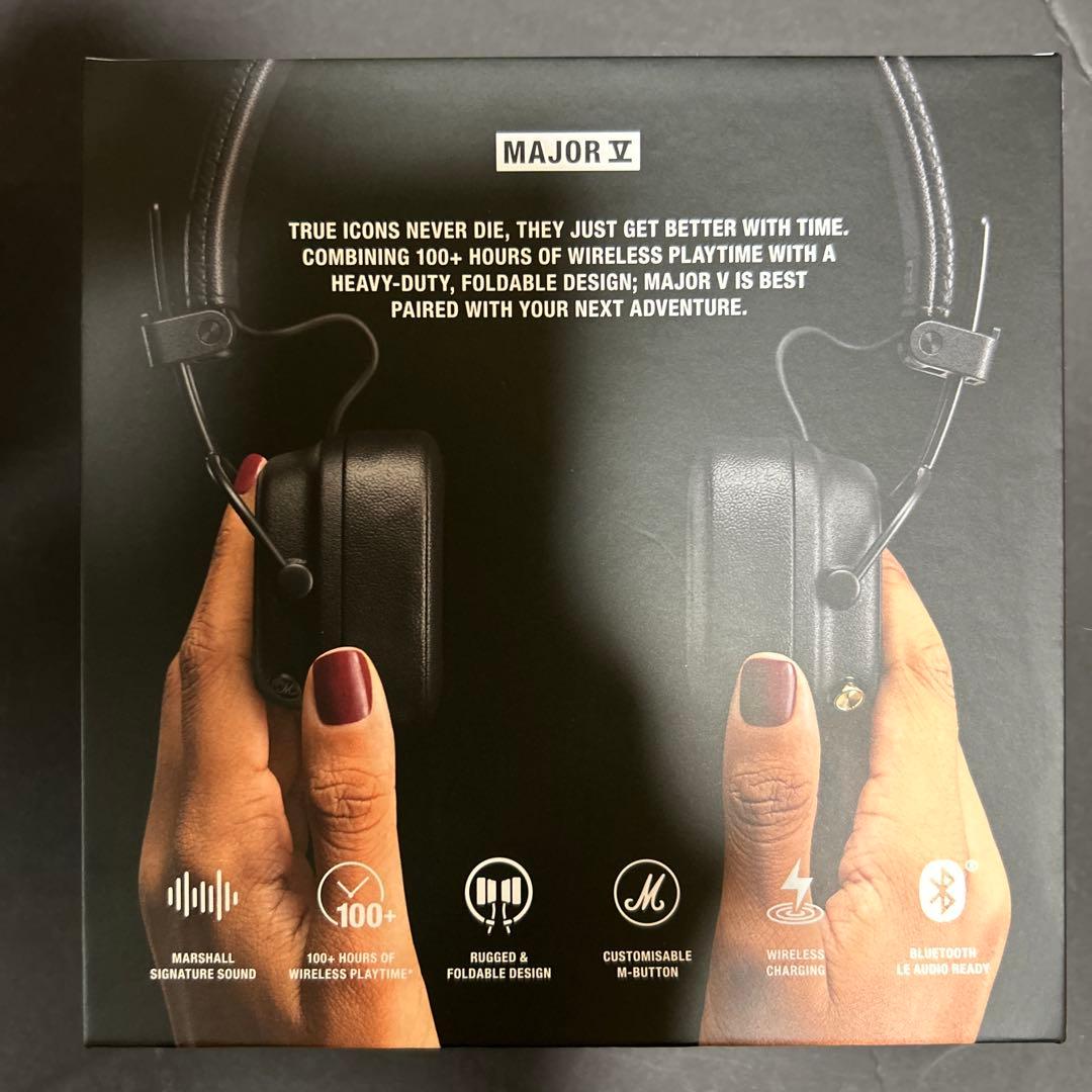 Marshall MAJOR ヘッドホン Major V ブラック