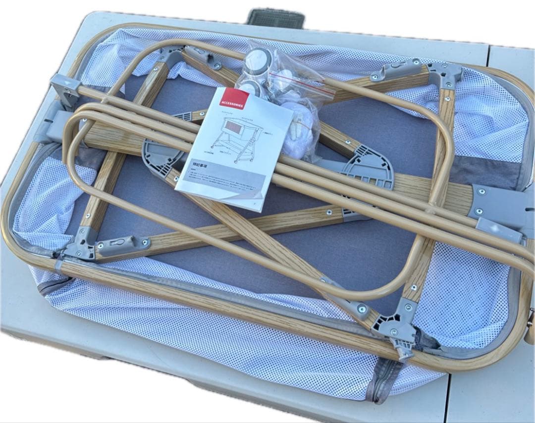 ベビーベッド 添い寝ベッド 組み立て簡単